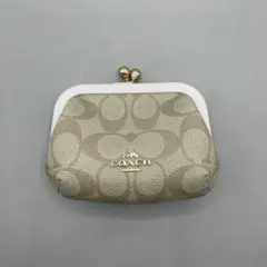 COACH（コーチ）キスロック コインケース 小銭入れ がま口 りんご柄