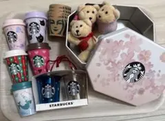 スタバ　ミニカップ　オーナメント　缶　ぬい　詰め合わせ