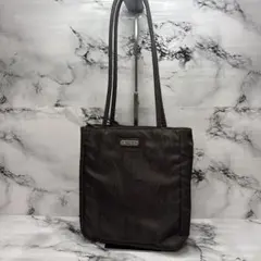 (美品)大人気、エトロ、ハンドバッグ、ペイズリー柄、丈夫なキャンパス、3層式、茶のサムネイル
