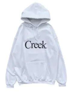 Creek angler's device ホワイトパーカー L クリーク