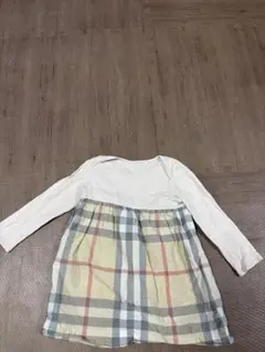 R*i様 特価　Burberry ベビー服 ワンピース　ピンクチェック柄