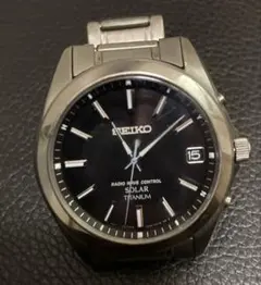 稼働品　セイコー SEIKO 腕時計 SOLAR 電波ソーラー　SBTM217