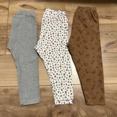 UNIQLO ベビーレギンス 3枚セット サイズ90
