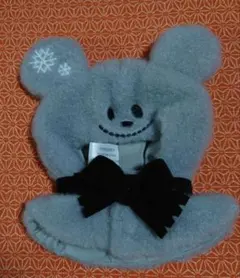 ディズニーストア シークレットポンチョ 黒　グレー