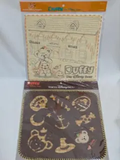 ディズニ　ハロウィン　ダッフィー　ミニタオル　2008 2009