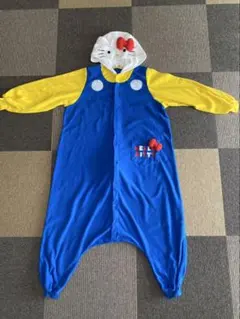 ハローキティ ルームウェア 着ぐるみ ハロウィン コスプレ 大人用フリーサイズ