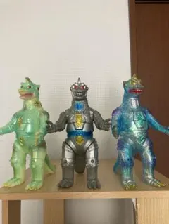 値下げ！ゴジラ キングギドラ ラドン 怪獣大戦争 クリア ベアモデル