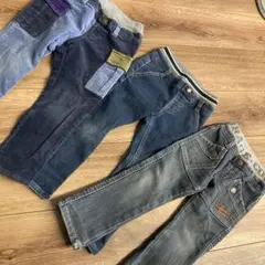 ジーパン　ボトムス100 デニムパンツ　即購入ok