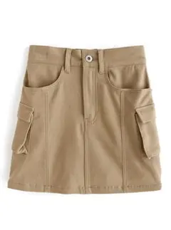 GRL グレイル インパン付きミリタリーミニスカート