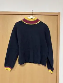 ZARA ネイビー 長袖セーター　ハリーポッター風