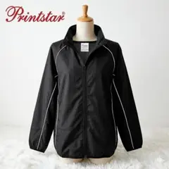 Printstar プリントスター ナイロンジャケット 黒 Lサイズ