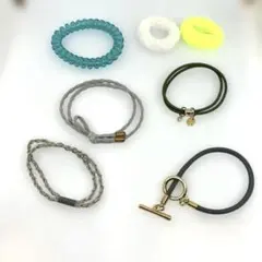 カラフルヘアゴムセット（7個）