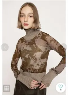 【新品・未着用】　SLY SHEER GLITTER JQ トップス
