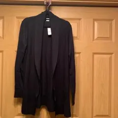 期間限定値下げ　ギャップ　ロングカーディガン ブラック　Mサイズ