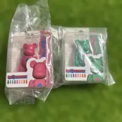 BE@RBRICK ベアブリック キーチェーン 2個セットのサムネイル