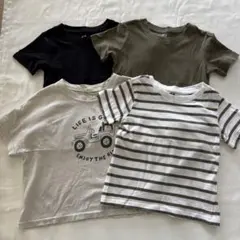 半袖Tシャツ【4枚セット】　シンプルTシャツ
