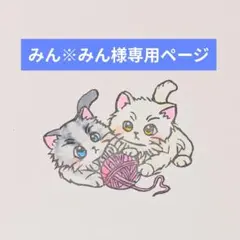 消しゴムはんこ　みん※みん様専用ページ