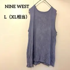 NINE WEST ナインウエスト ノースリーブ カットソー L（XL相当）