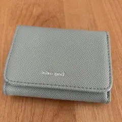 niko and... 三つ折り財布 ライトブルーのサムネイル