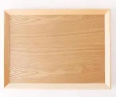 山家漆器店 トレー 白木 長方形 31.5cm × 21.5cm