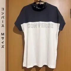 CONVERSE モックネックシャツ バイカラー Mのサムネイル