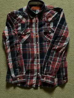 Dickies チェック柄 長袖シャツ XL ディッキーズ ウエスタンシャツ