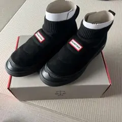 HUNTER ブラックブーツ