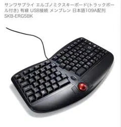 サンワサプライ エルゴノミクスキーボード SKB-ERG5BK