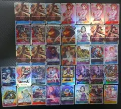 ア*ん様 ワンピースカードゲーム　SR SEC 引退品　まとめ売り 107枚 爆