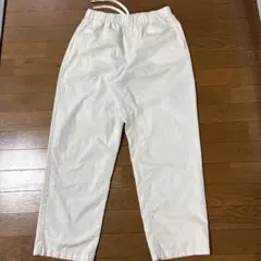 無印良品 洗いざらしコットンイージーテーパードパンツ