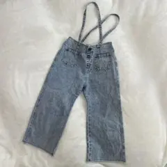 ブリーズ　キッズ　デニム　サロペット　120センチ