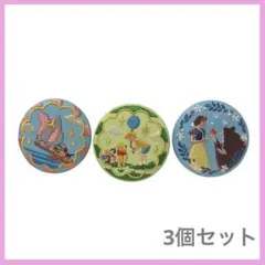【値下げ】ディズニー　刺繍缶バッチ　3個セット