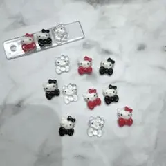 ネイルパーツ　キティリボン