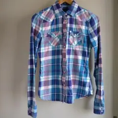 ③American eagle outfitters ネルシャツ