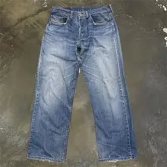 ◎Levi's 501 ダメージ ストレート デニムパンツ W32 L32