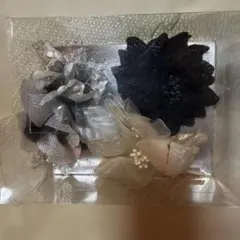 フラワーコサージュセット 3個