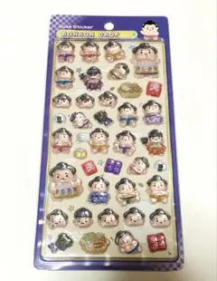 正規品 クーリア ボンボンドロップシール 和柄　すもう 相撲 力士