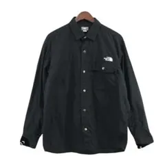 美品(試着のみ)　THE NORTH FACE　長袖シャツ　M　ブラック