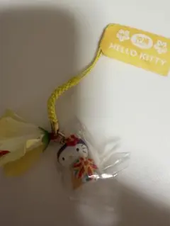 キティ根付けストラップ　ご当地ストラップ