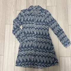 ZARA デニム ワンピース トップス シャツ