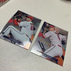 topps finest トップス　広島東洋カープ　小園海斗　岡本駿