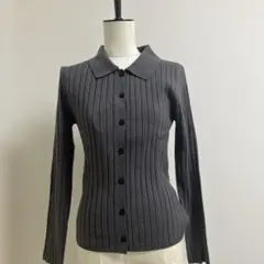 襟付き リブ ニット 新品　カーディガン 　ミラオーウェン　イエナ　SHIPS