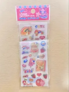 レモン株式会社　キラぎんふちどりシール　平成レトロ　平成女児