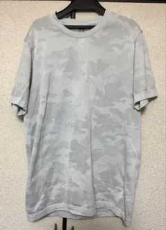 UNIQLO 迷彩柄 Tシャツ Lサイズ グレー