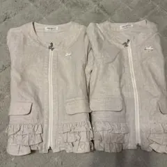 一点の価格　双子向きもう一点ありpom ponette キッズ ジャケット