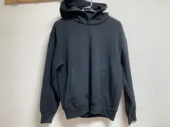 ユニクロ　スウェットオーバーサイズプルパーカ XS ブラック