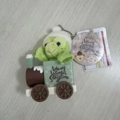 ディズニー　ウォームウィンターストーリータイム　オルメル　ぬいぐるみ　ストラップ