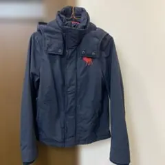 abercrombie フード付きジャケット ネイビー