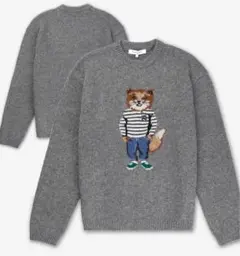 【Maison Kitsune】DRESSED FOX INTARSIAのサムネイル