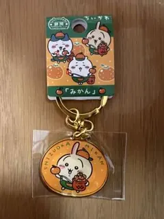ちいかわ　キーホルダー　うさぎ　静岡限定　みかん　ご当地